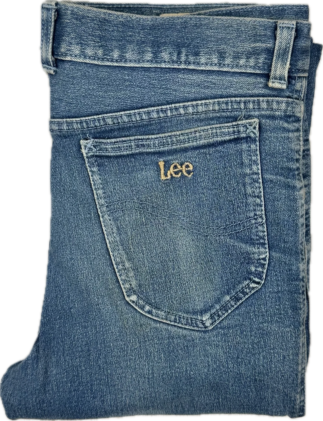 1980's Vintage Lee 'Stretchies' Australian Made Jeans- Size 87 or 34" Short