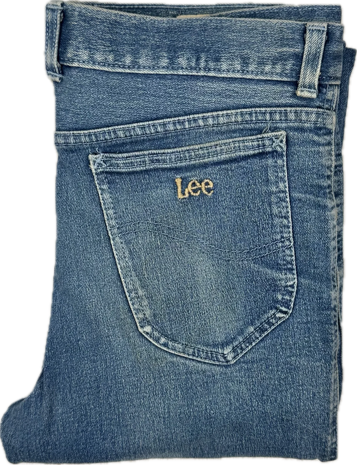 1980's Vintage Lee 'Stretchies' Australian Made Jeans- Size 87 or 34" Short
