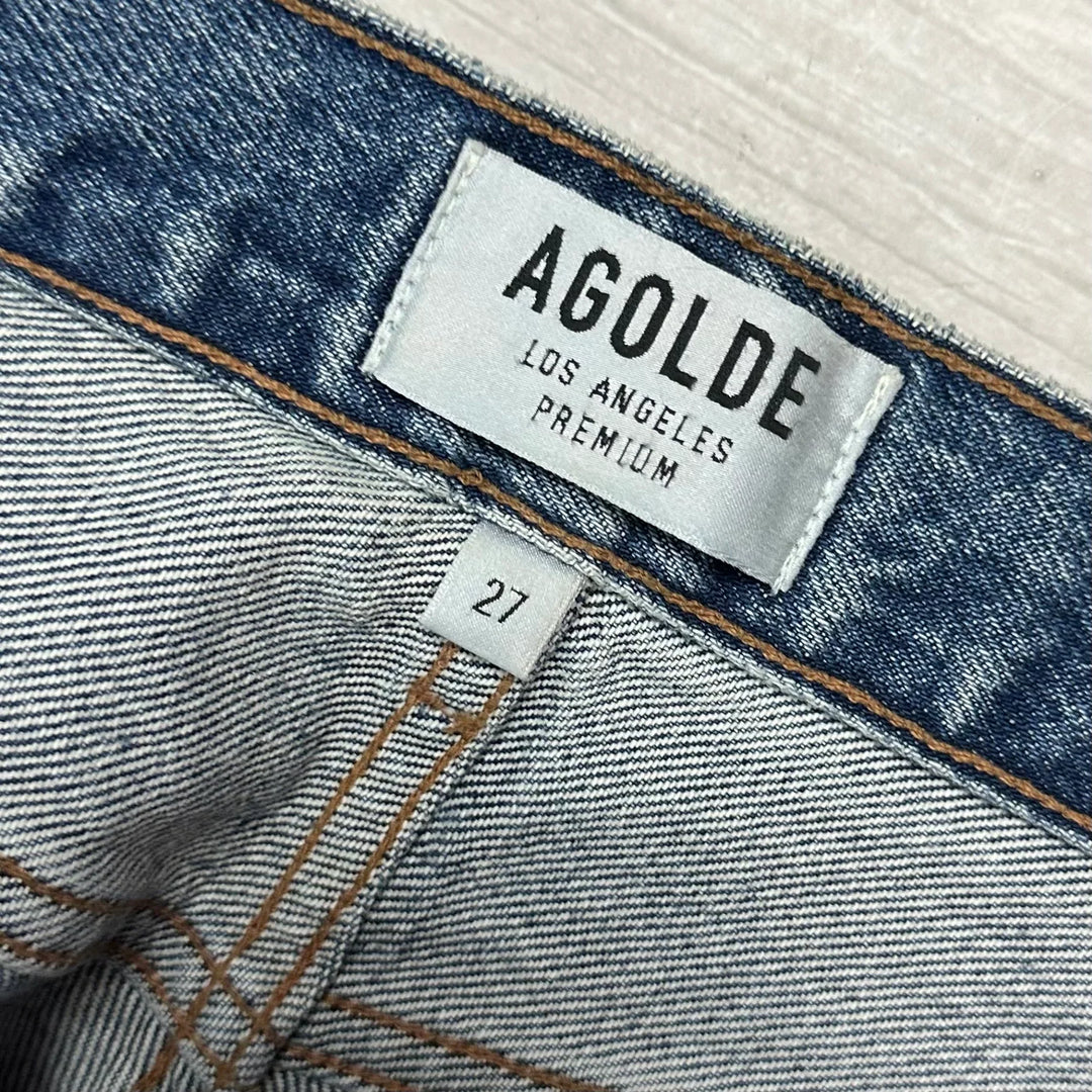 AGOLDE 'Carrie' Long Denim Shorts- Size 27