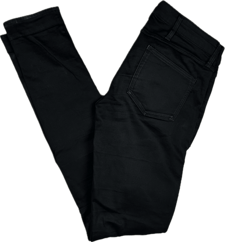 G Star Womens Air Defence 'Mid Skinny' Black Jeans -Size 26/34