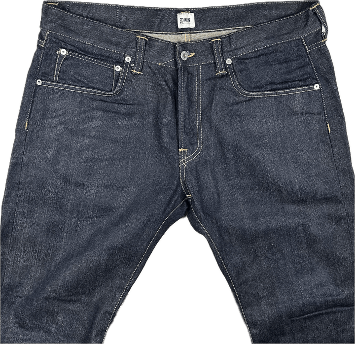 Edwin Japanese Denim- 'ED55' Rainbow Selvedge Mens Jeans -Size 36/32