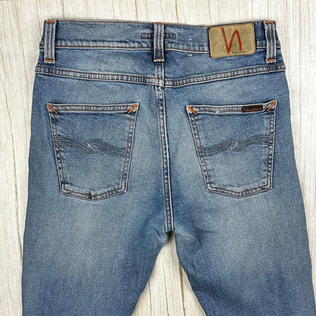 Nudie 'Lean Dean' Indigo Spirit Organic Cotton Jeans- Size 29/30