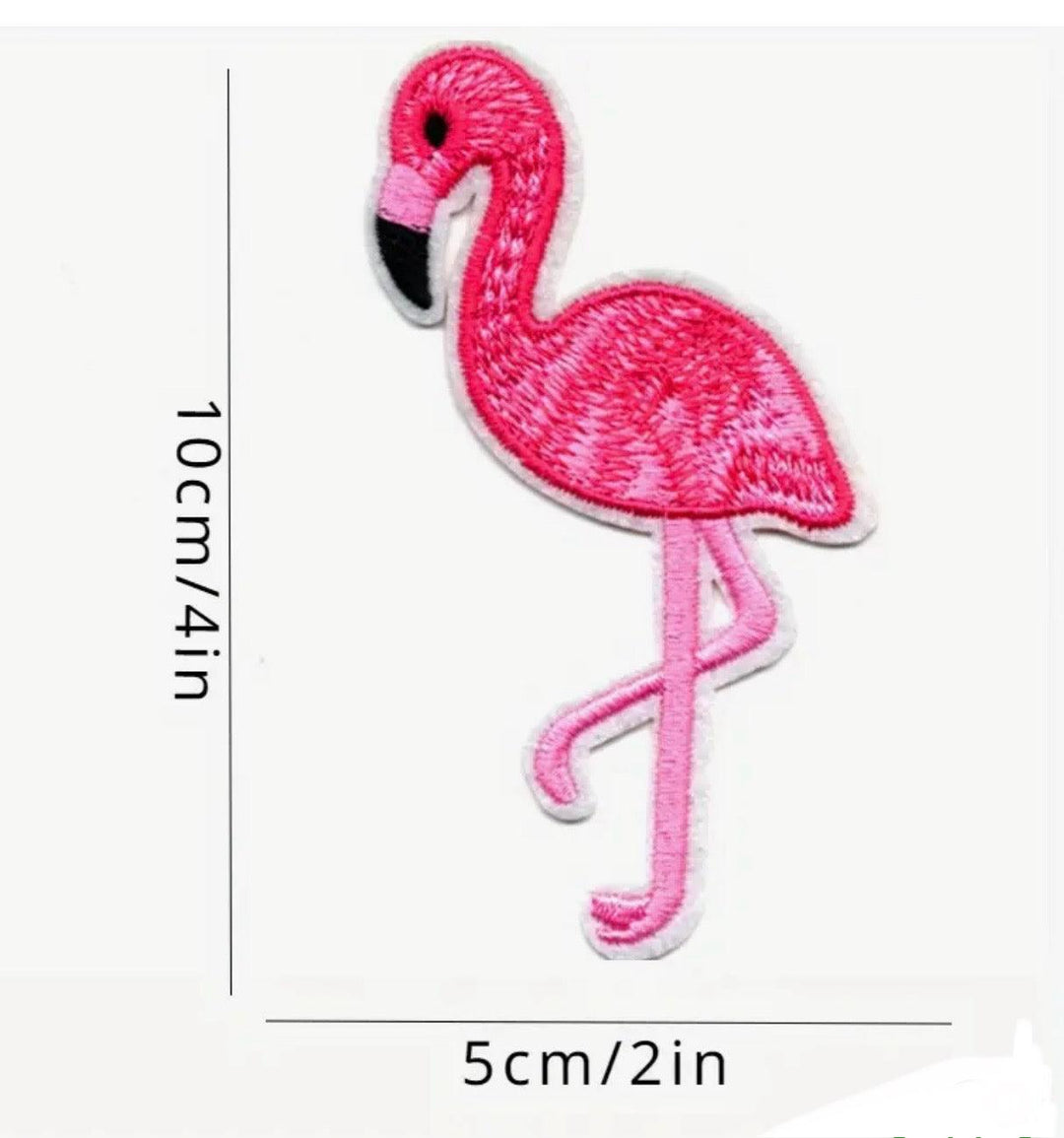 Flamingo - Embroidered Cloth Patch