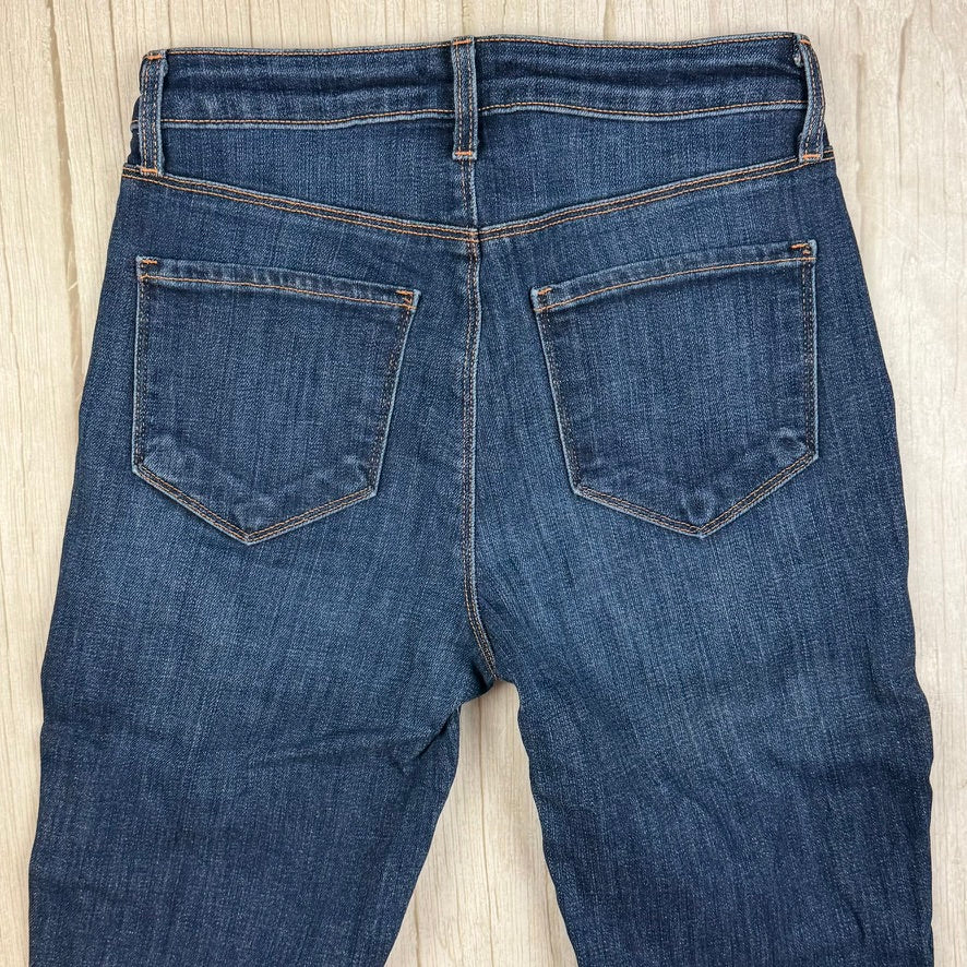 L'Agence  'Margot' High Rise Skinny Blue Ankle Jeans- Size 23