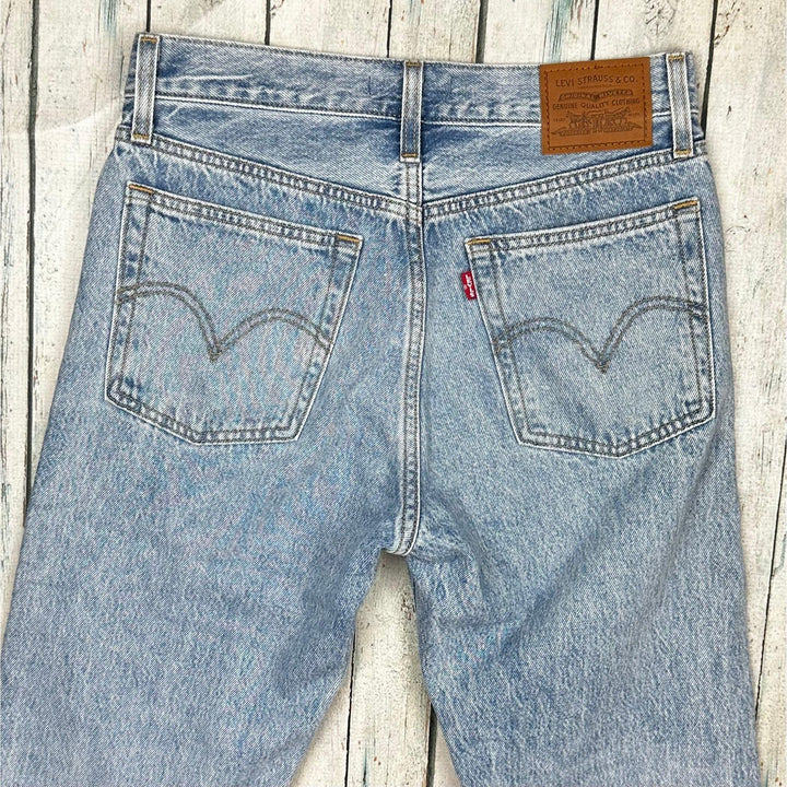 Levis Ladies ‘Wedgie Straight’ Premium Denim Jeans - Size 26 - Jean Pool