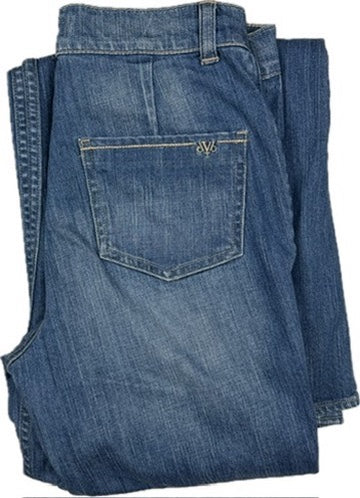 Victoria Beckham DVB Mid Rise Flare Jeans - Size 27/36
