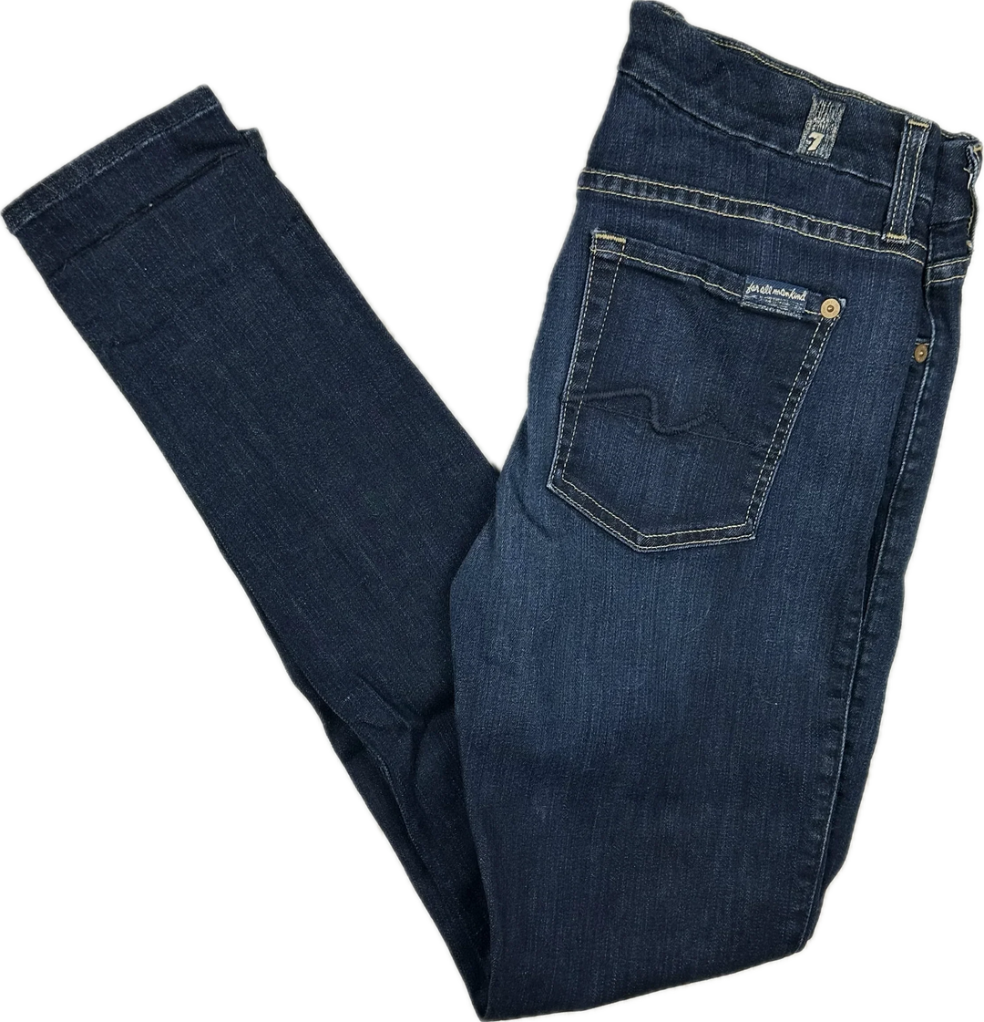 7 for all Mankind 'Gwenevere' Skinny Jeans  - Size 30