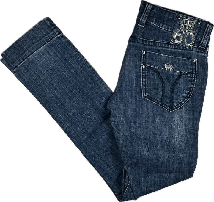 Miss Sixty 'Binky' Low Rise Slim Straight Jeans -Size 28