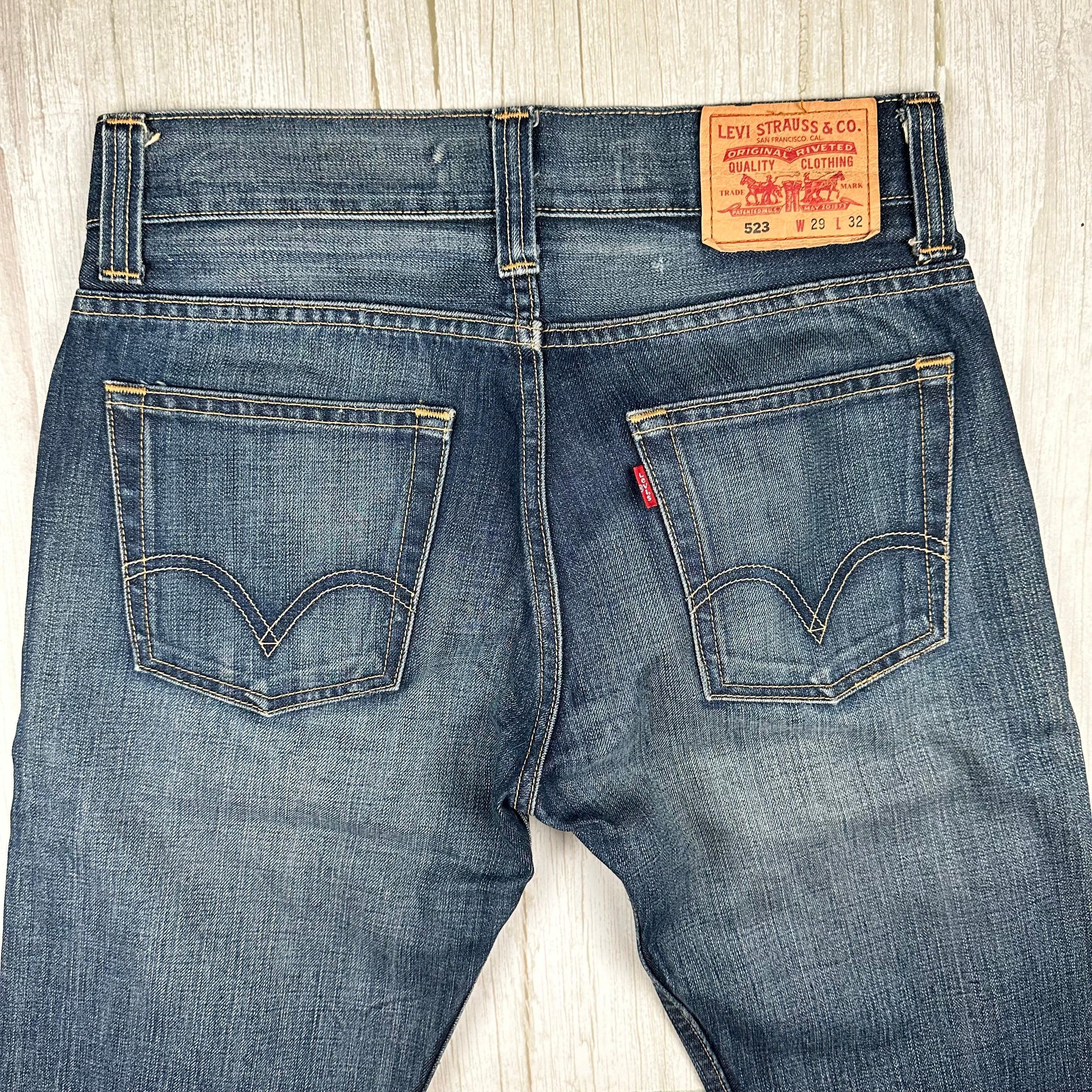 Levis 523 straight on sale