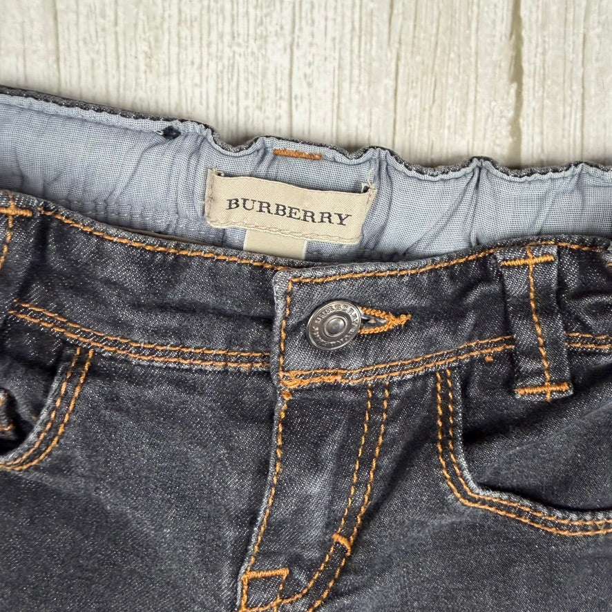 Burberry London Baby Jeans Nova Check Cuff - Size 18M