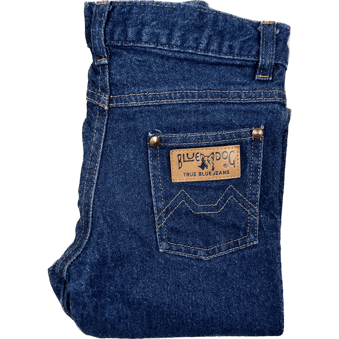 Blue Dog Vintage Aussie Made Denim Jeans - Size 6Y - Jean Pool