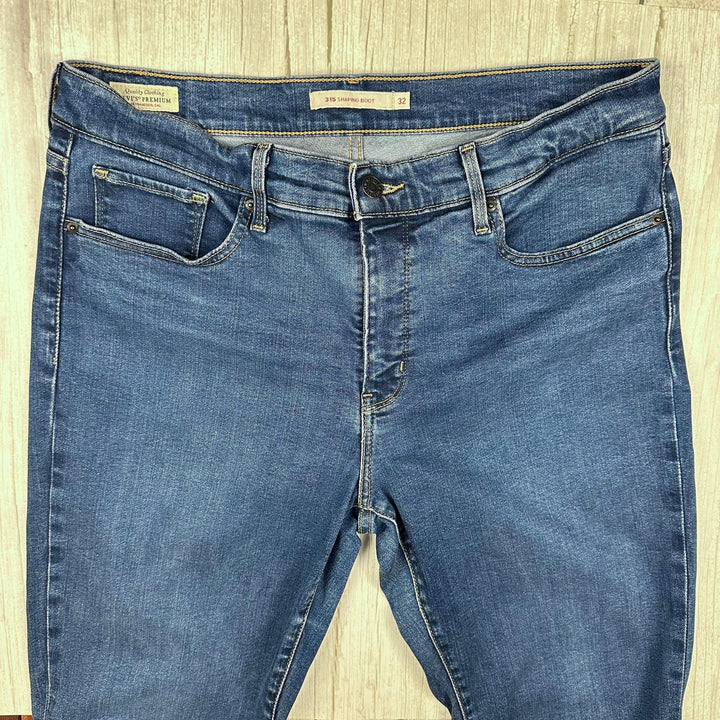 Levis 315 Shaping Boot Stretch Jeans- Size 32