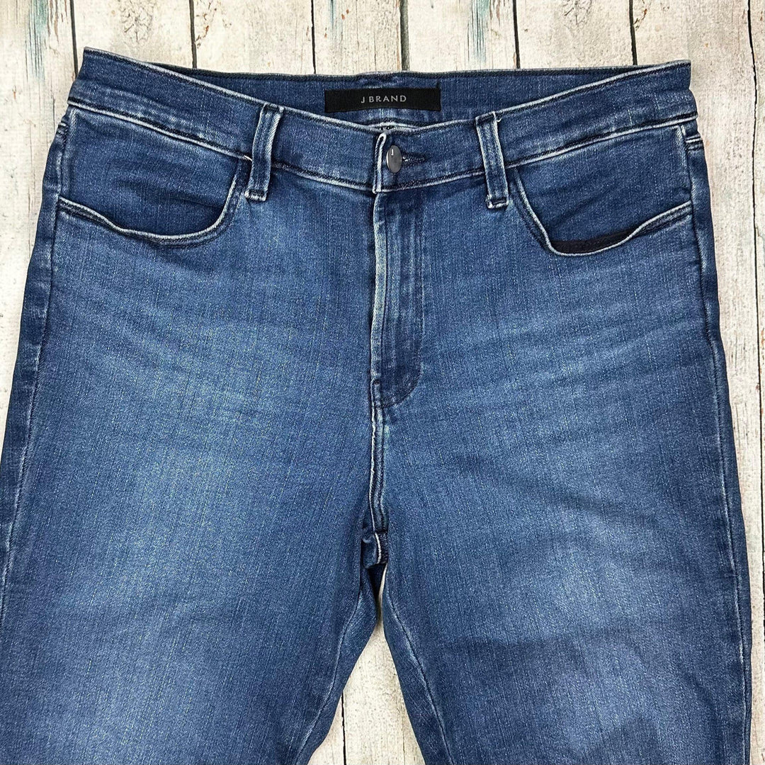 J Brand 'Sophia' Mid Rise Super Skinny - 31" or 13AU - Jean Pool