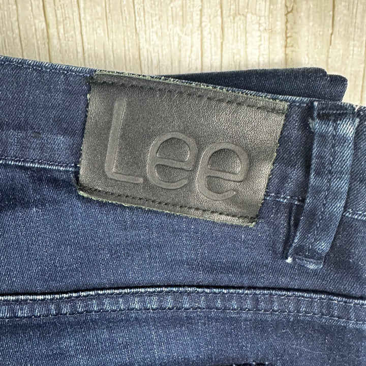 Lee Mens 'LO Skinny' Stretch Blue Jeans - Size 33 - Jean Pool