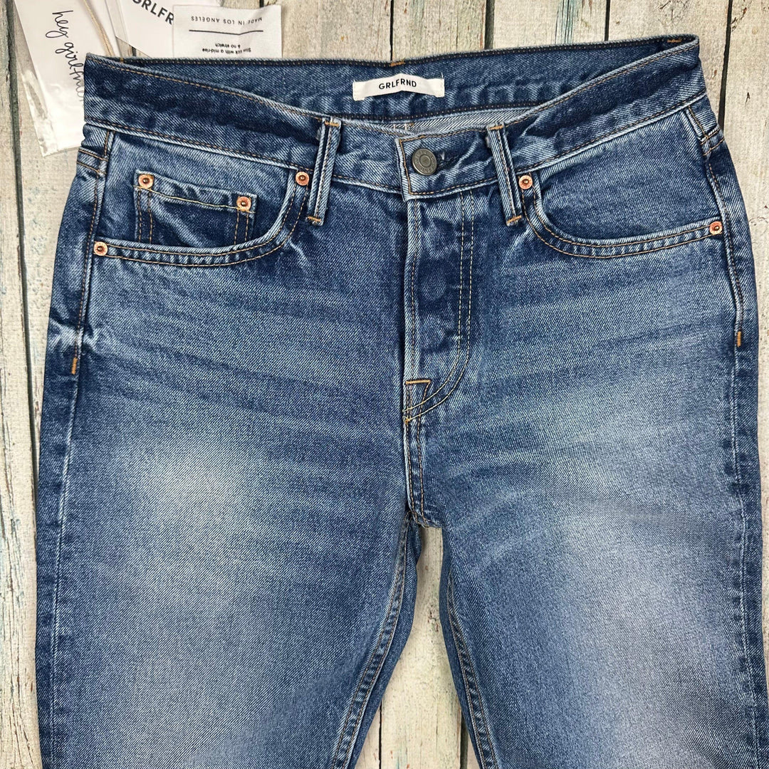 NWT - GRLFRND Ladies Mid Rise 'Tatum' Jeans -Size 26 - Jean Pool