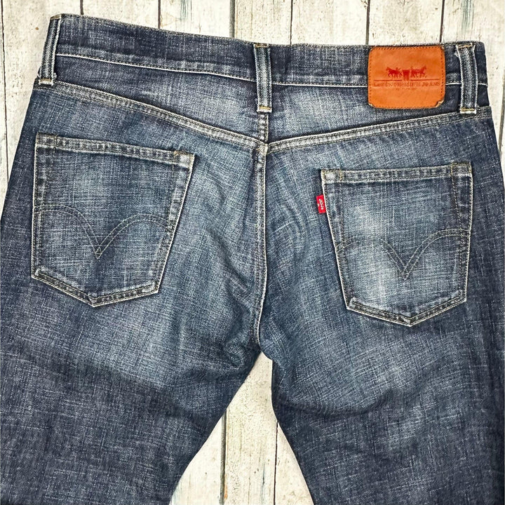 Levis Premium 'Skinner' Bootcut Denim Jeans - Size 34 - Jean Pool