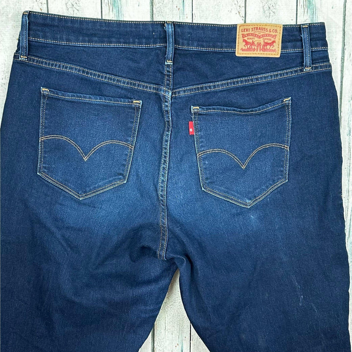 Levis 310 Shaping Super Skinny Stretch Jeans - +Size 16W - Jean Pool