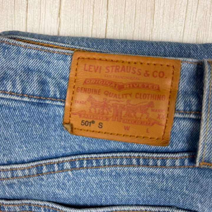 Levis 501 S Womens Button Fly Jeans -Size 26R
