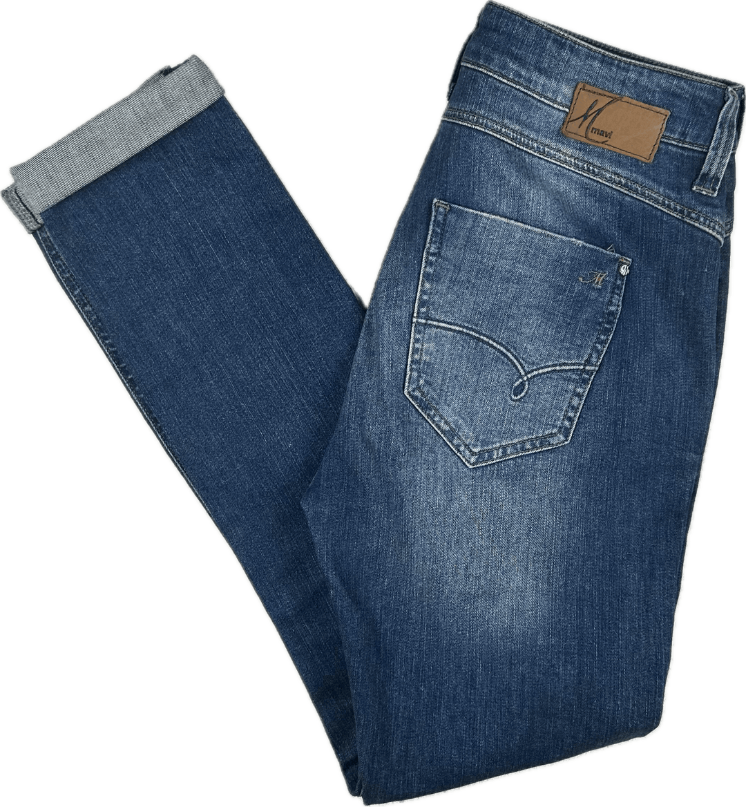 Mavi  'Leona' Ladies Slouchy Boyfriend Denim Jeans -Size 24/30