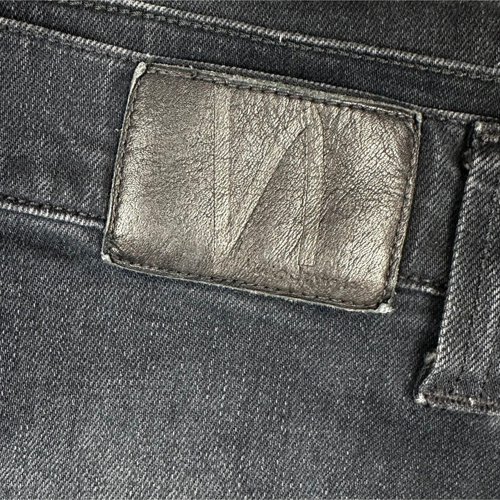 Nudie Jeans Co. 'Thin Finn' Org. Black and Grey Jeans - Size 33/32 - Jean Pool