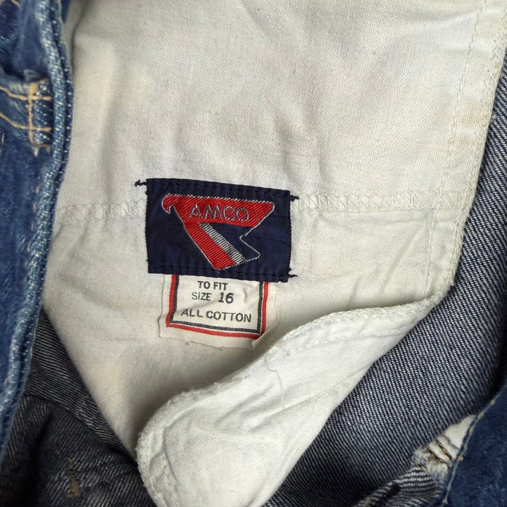 AMCO 1970s Peaches Vintage Rare Australian Made Ladies Flare Jeans