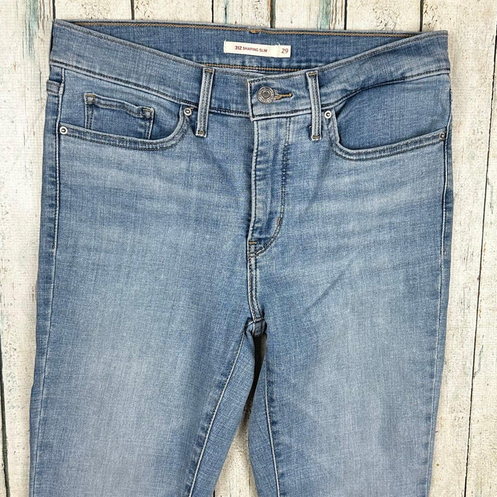 Levis 312 Shaping Slim Mid Rise Jeans - Size 29" or 11AU - Jean Pool