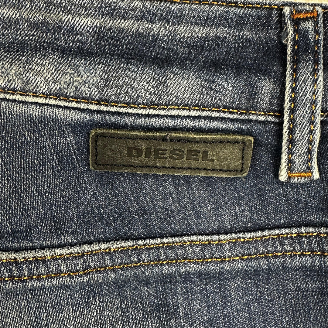 Diesel 'Candys-T' Distressed Tapered Jeans Size - 27 - Jean Pool