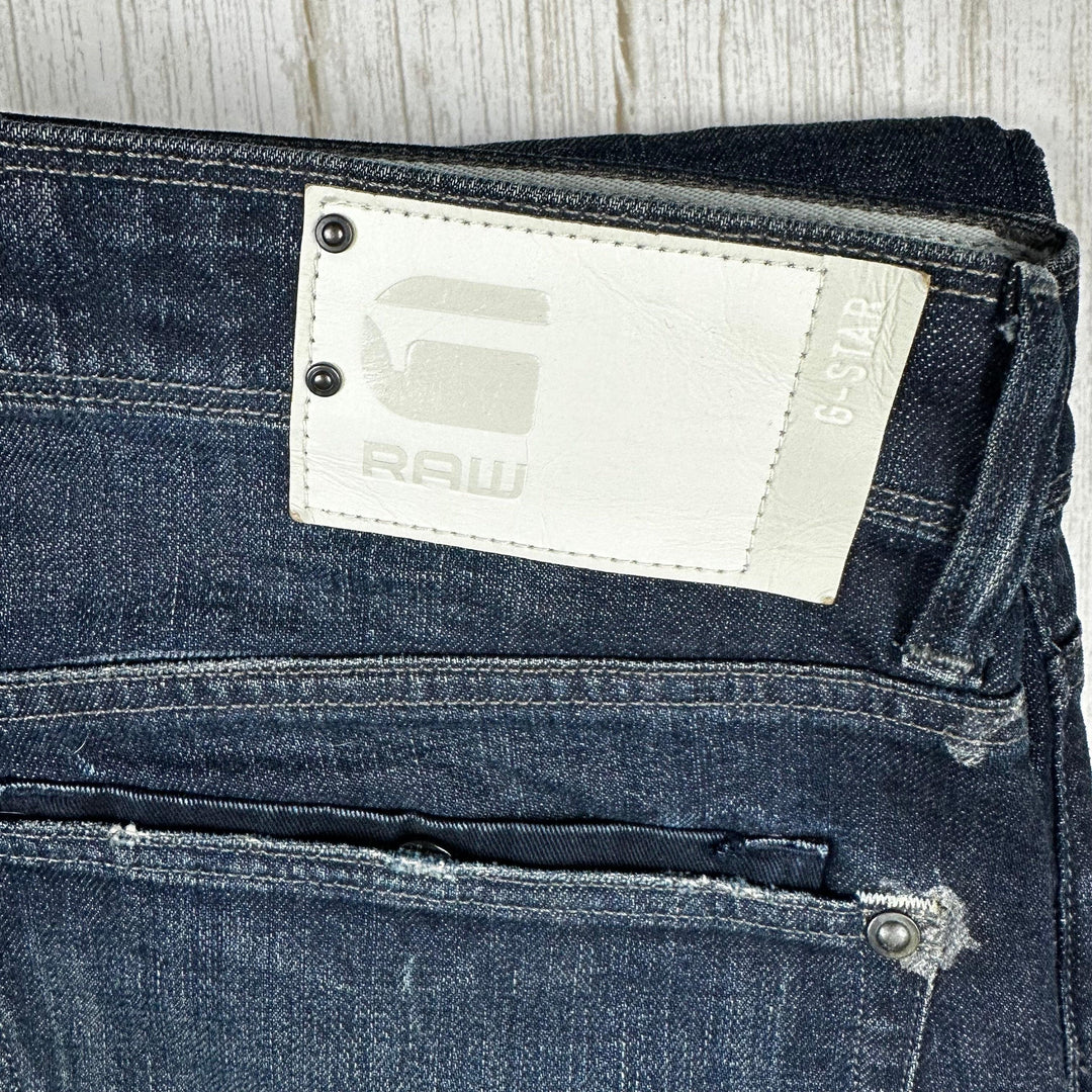 G Star RAW Mens 'Kilcot' Straight Tapered Jeans -Size 34/32