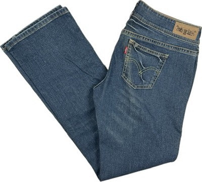 Levis Y2K 'Eve' Straight Red Tab Low Rise Jeans  -Suit Size 10/12