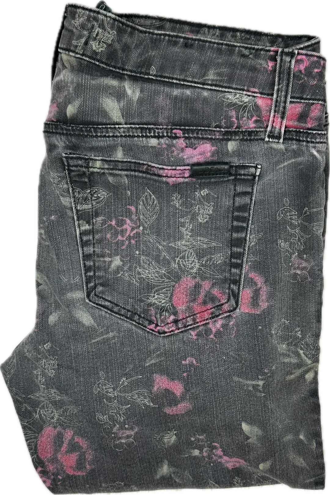 Joes Jeans USA Electric Floral Print Skinny Jeans Size- 30