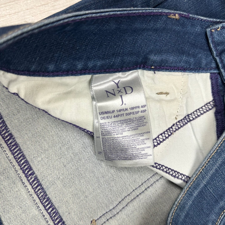 NYDJ 'Samantha' Slim Fit Ankle Jeans -Size  14P US or 18AU