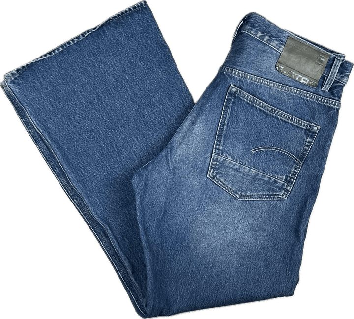 G Star 3301 'Triple A' Bootcut Mens Jeans -Size 34