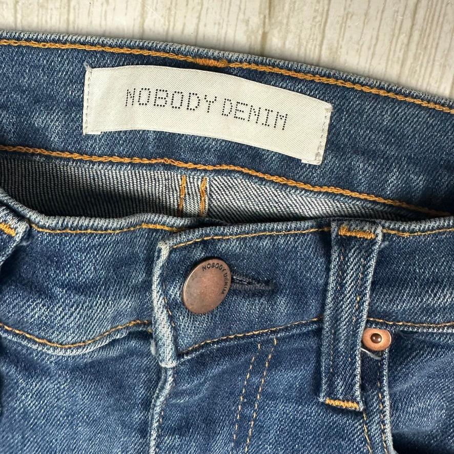 NOBODY Cult Skinny Split- Prime Wash Jeans- Size 25