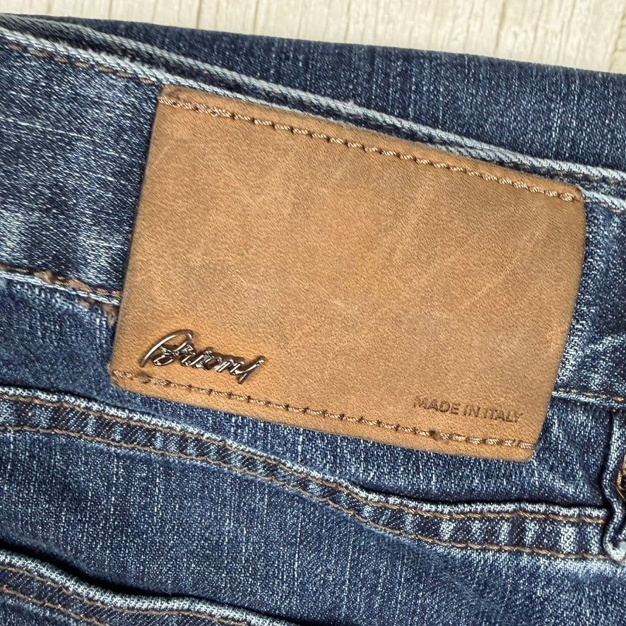 Brioni Italy Mens Slim Straight 'Campiglio' Stretch Jeans - Size 36S
