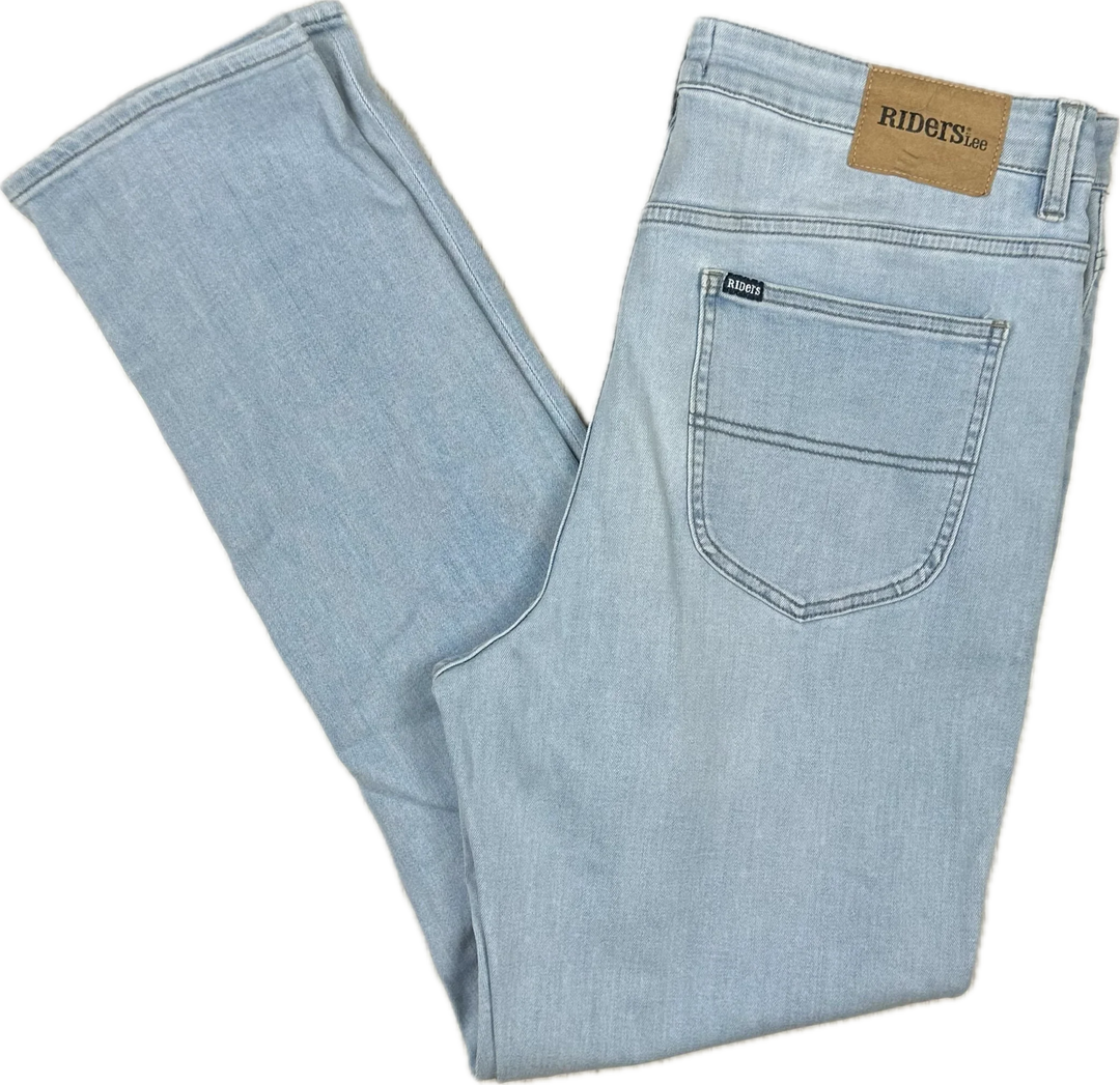 Riders by Lee 'R1 Skinny' Light Wash Stretch Jeans- Size 38