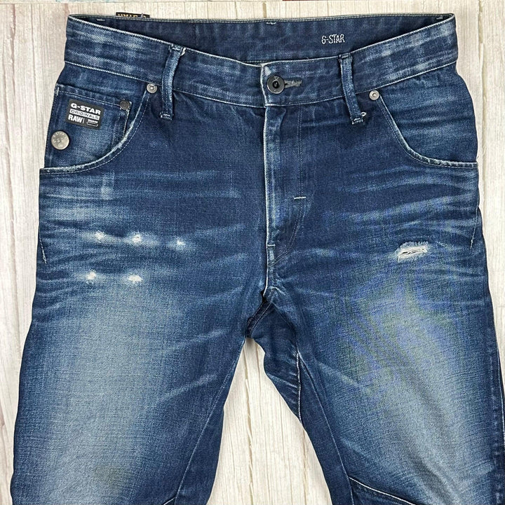 Men's G Star RAW Arc 3D Loose Tapered Jeans -Size 31/30