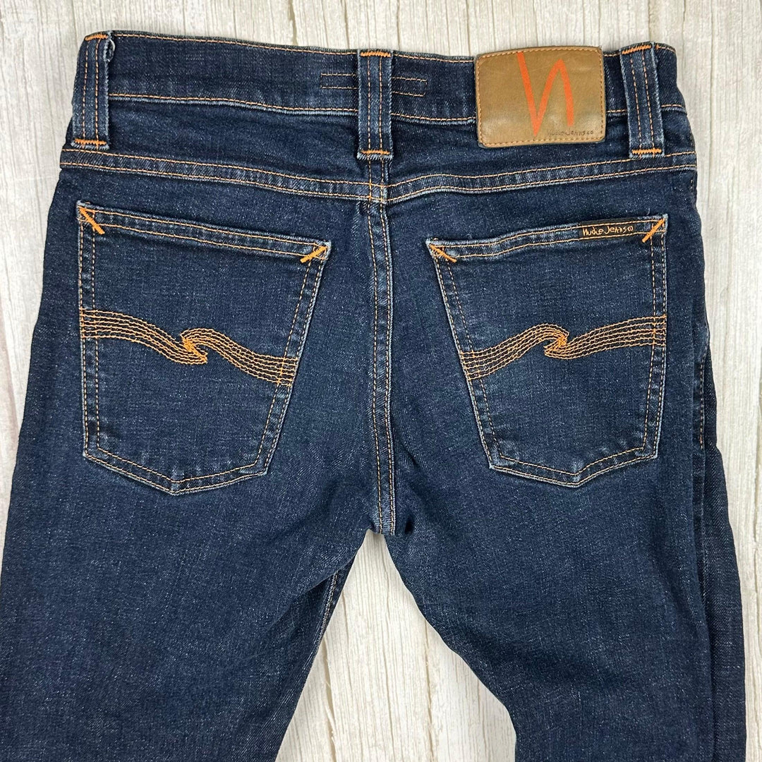 Nudie Jeans Co. 'Tight Long John' Organic Twill Rinsed Jeans- Size 26