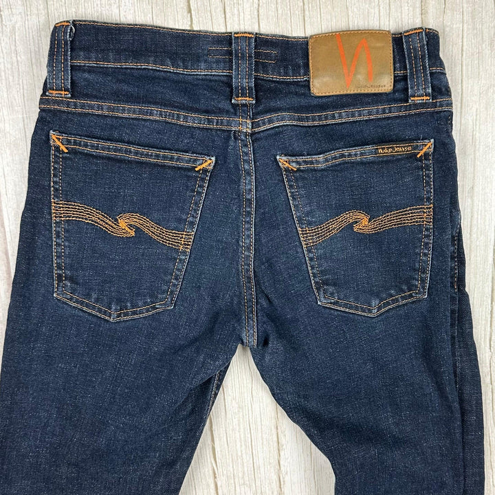 Nudie Jeans Co. 'Tight Long John' Organic Twill Rinsed Jeans- Size 26