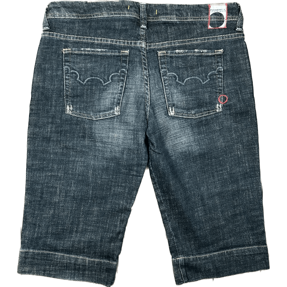Cult of Denim Long Denim Shorts- Size 32 - Jean Pool