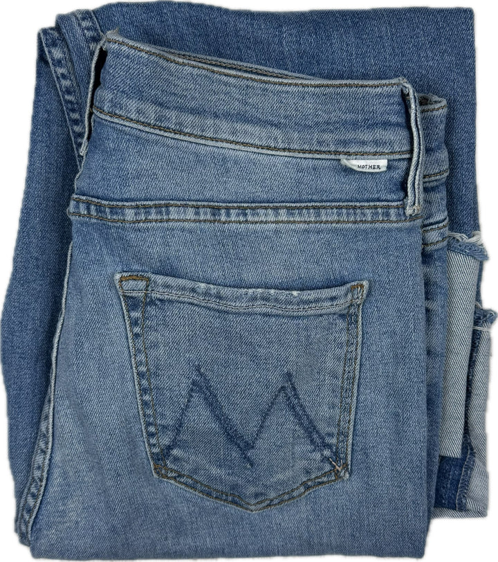 Mother 'The Dusty Cuff Fray'- Shoot to Thrill Jeans - Size 28