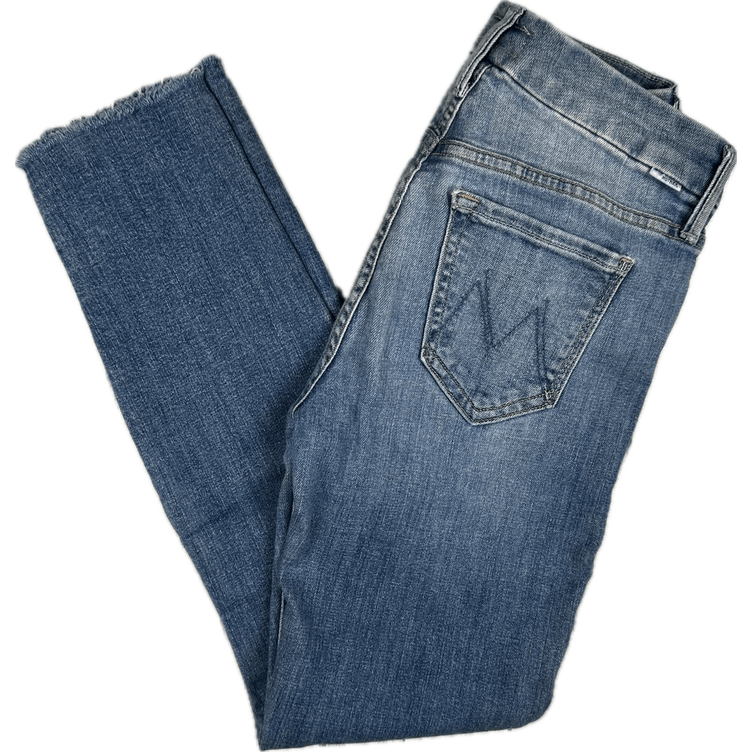 Mother 'The Looker Ankle Fray' One Smart Cookie Jeans - Size 25 - Jean Pool