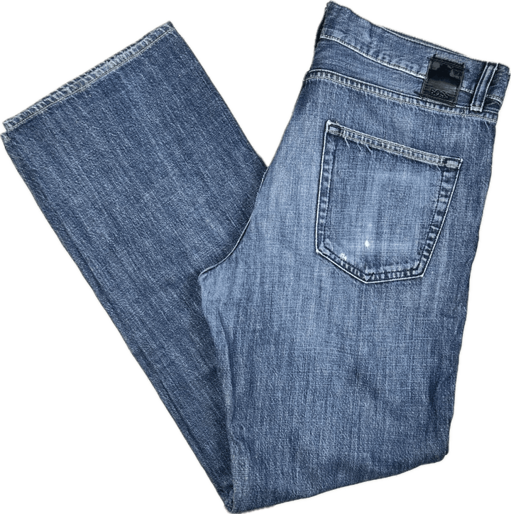 Hugo Boss Men's ;Scout1' Classic Denim Jeans - Size 35 - Jean Pool