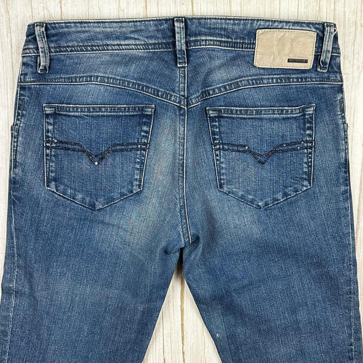 Diesel Denim 'NEWZ' Low Rise Straight Leg Jeans -Size 31