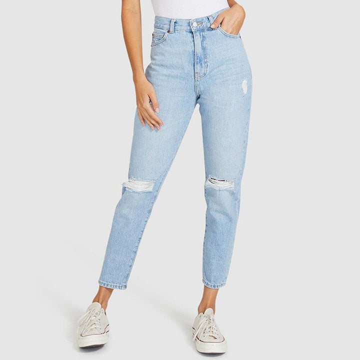 Dr Denim 'Nora'  Sky High Mom Ripped Jeans - Size 29