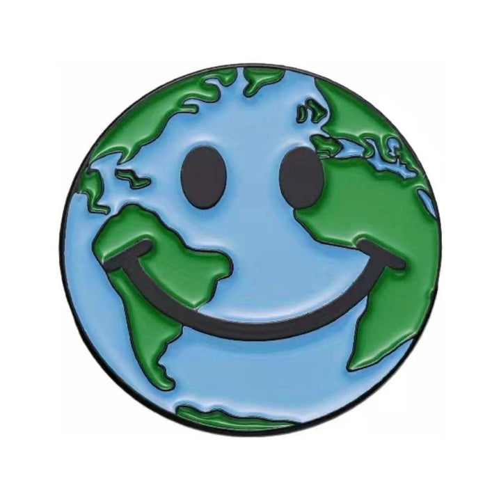 Happy Planet - Enamel Pin - Jean Pool