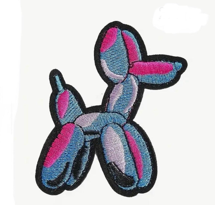 Balloon Dog- Embroidered Patch - Jean Pool