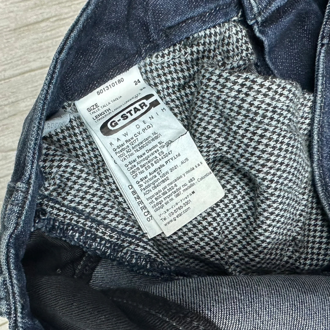 G Star Raw Womens 5620 'Midwood Slim Tapered' Jeans -Size 24