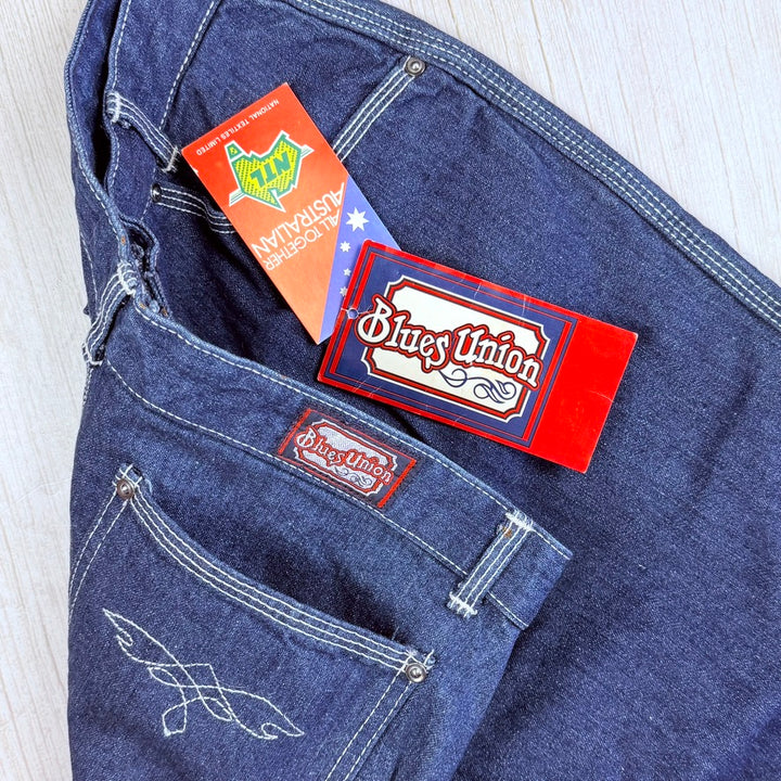 NWT- Vintage Blues Union Deadstock 1980's Ladies Boot Jeans - Suit Size 12/14