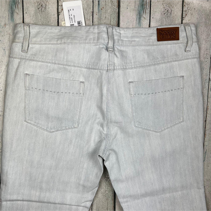 NWT - See by Chloe Slim Straight Jeans- Size 12 - Jean Pool