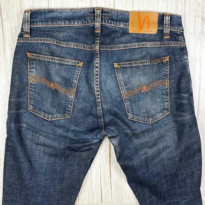 Nudie Jeans Co. 'Tight Terry' Dusty Denim Stretch Jeans - Size 32